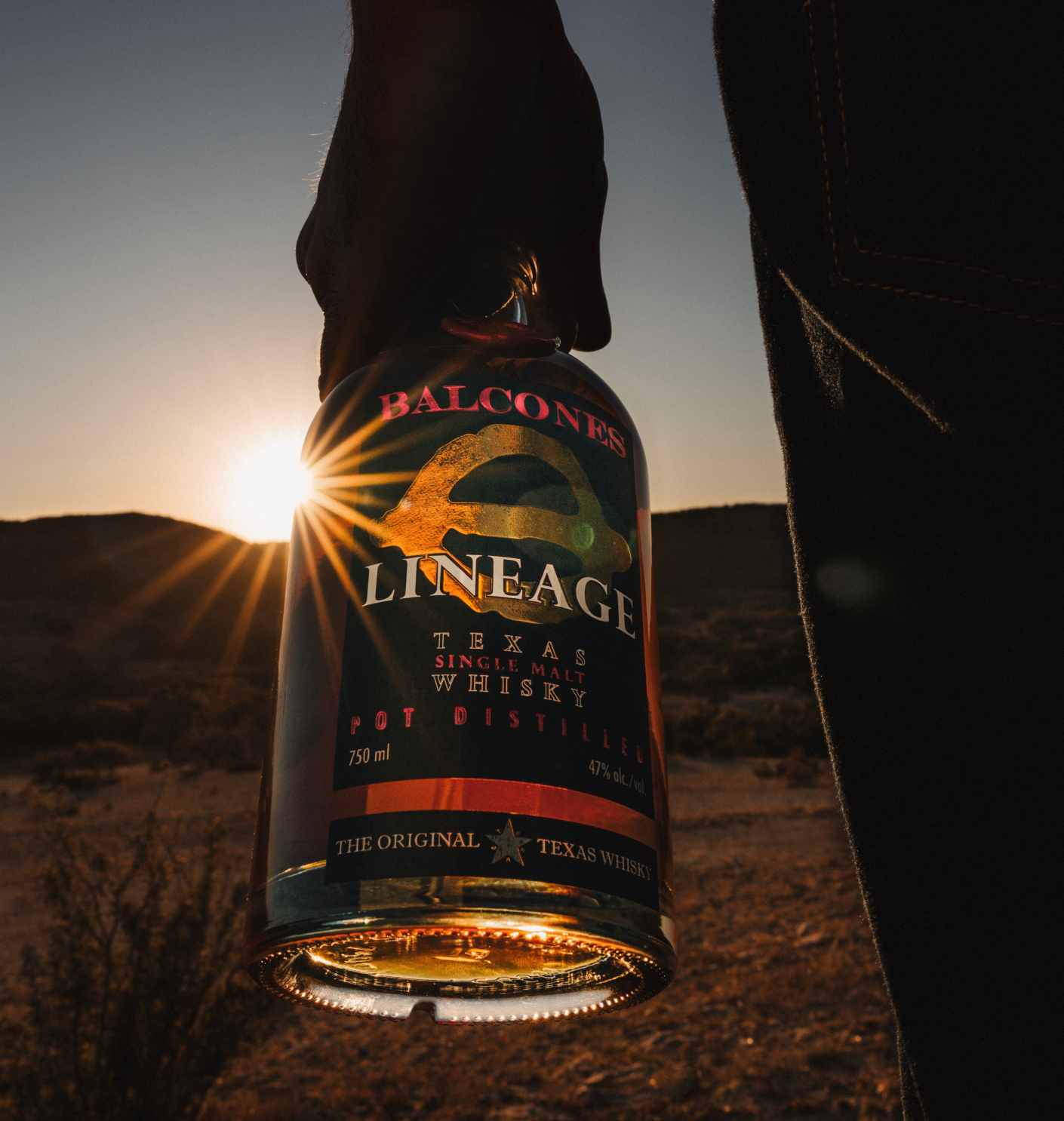 BALCONES BOTTLE SUNSET